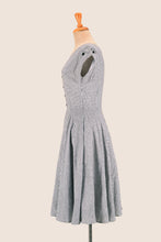 Load image into Gallery viewer, Maritime Black & White Chequer Dress