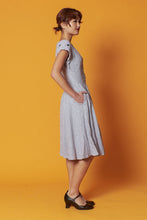 Load image into Gallery viewer, Maritime Black & White Chequer Dress