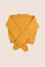 Load image into Gallery viewer, Mustard V-Neck Cardigan