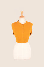 Load image into Gallery viewer, Peggy Cardigan Mustard
