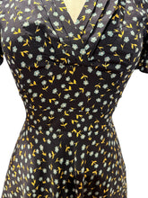 Load image into Gallery viewer, Colleen Blue Floral Dress
