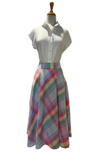 Load image into Gallery viewer, Anna Rose Multi Gingham Skirt