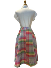 Load image into Gallery viewer, Anna Rose Multi Gingham Skirt