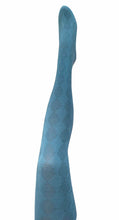 Load image into Gallery viewer, Pine Blue Organic Cotton Tights