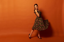 Load image into Gallery viewer, Sadie Green & Fuchsia Floral Dress