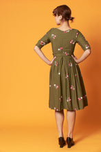 Load image into Gallery viewer, Serenity Green Embroidery Dress