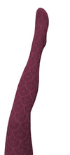 Load image into Gallery viewer, Sintra Wine Cotton Tights
