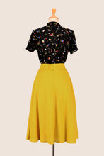 Load image into Gallery viewer, Gigi Mustard Linen Skirt