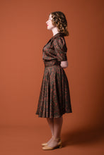 Load image into Gallery viewer, Farah Olive & Red Berries Dress