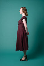 Load image into Gallery viewer, Astrid Burgundy Dress