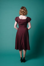 Load image into Gallery viewer, Astrid Burgundy Dress