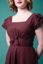 Load image into Gallery viewer, Astrid Burgundy Dress