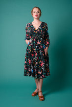 Load image into Gallery viewer, Fiorella Corset Pink & Green Floral Dress