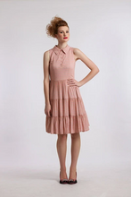 Load image into Gallery viewer, Carmen Red Shirt Dress
