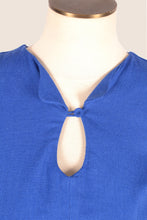 Load image into Gallery viewer, Ally Cobalt Linen Dress