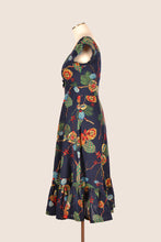 Load image into Gallery viewer, Astrid Blue Tropical Dress