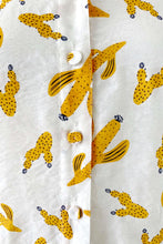 Load image into Gallery viewer, Blanche Mustard Cactus Blouse