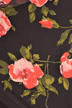 Load image into Gallery viewer, Charlie Red & Black Floral Dress