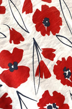 Load image into Gallery viewer, Chita Red & Cream Floral Dress