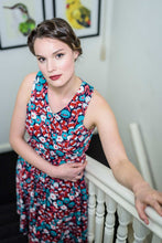 Load image into Gallery viewer, Isabella Red & Turquoise Dress
