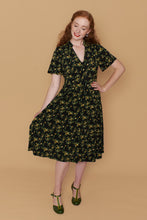 Load image into Gallery viewer, Jobelle Black & Mustard Dress