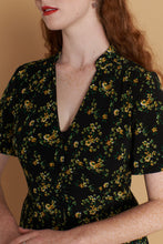 Load image into Gallery viewer, Jobelle Black & Mustard Dress