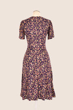 Load image into Gallery viewer, Ginger Purple Cherry Floral Dress