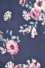 Load image into Gallery viewer, Ginger Teal & Pink Floral Dress