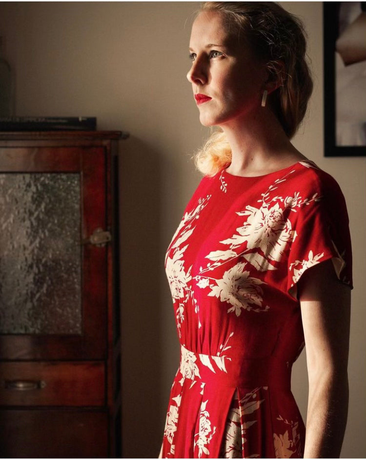 Annie Red Dress – Elise Design