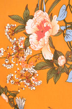 Load image into Gallery viewer, Kay Mustard & Cream Floral Dress