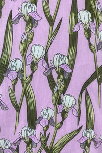 Minki Lilac Tulips Cotton Blouse