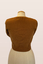 Load image into Gallery viewer, Ochre Crop Cardigan