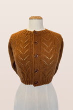 Load image into Gallery viewer, Ochre Crop Cardigan