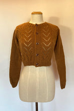 Load image into Gallery viewer, Ochre Crop Cardigan