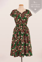 Load image into Gallery viewer, Solange Green Floral Dress