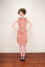 Load image into Gallery viewer, Alfreda White Cherry Shift Dress - Elise Design
 - 1