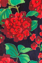 Load image into Gallery viewer, Tuscan Red & Green Hydrangea Floral Dress