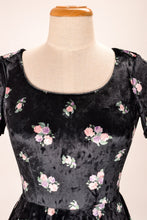 Load image into Gallery viewer, Zoe Velvet Floral Dress