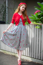 Load image into Gallery viewer, Abella Chequer & Rose Dress