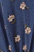 Load image into Gallery viewer, Amber Blue & Cream Floral Dress