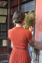 Load image into Gallery viewer, Camille Dots Orange Dress