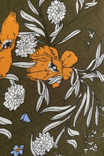 Load image into Gallery viewer, Doris Green & Orange Floral Dress