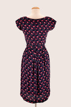 Load image into Gallery viewer, Ebony Navy Bird Dress