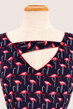 Load image into Gallery viewer, Ebony Navy Bird Dress