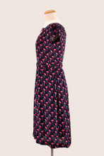Load image into Gallery viewer, Ebony Navy Bird Dress