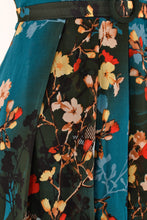 Load image into Gallery viewer, Grace Kelly Teal Floral