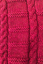 Load image into Gallery viewer, Burgundy Crop Cardigan