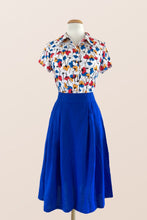 Load image into Gallery viewer, Roxy Indigo Linen Skirt