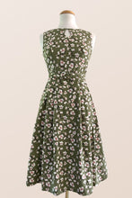 Load image into Gallery viewer, Meadow Green Floral Dress