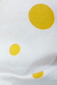 Perla Mustard Dots Blouse